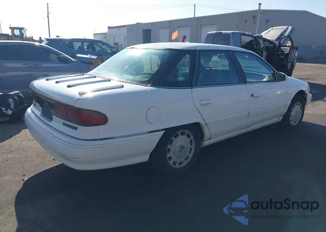 1995 Mercury Sable Gs from USA, damaged, VIN 1MELM50U0SA654459